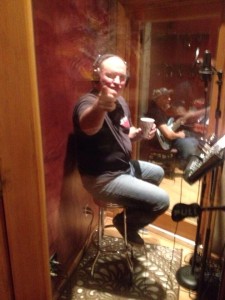 Collin Raye Pointing in the booth