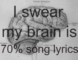 Songwriting Brain is 70 percent Lyrics