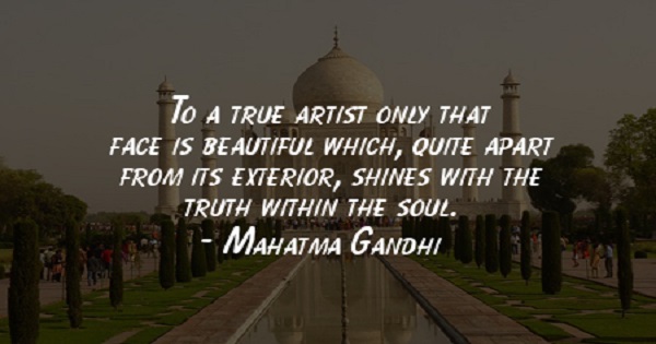 Artist Ghandi Quote Feature Image