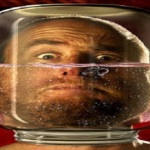 Uncomfortable head in a jar with water image FEATURE SIZE