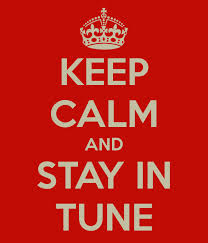 Fearless Production keep calm and stay in tune