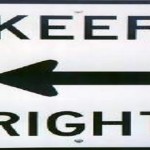 Business. Keep Right
