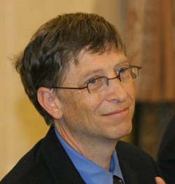 Awareness Bill Gates “Bill Gates in Poland cropped” by [1] (cropped)Pomme de terre - www.prezydent.pl. Licensed under GFDL 1