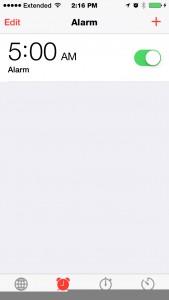 Willpower Alarm Clock
